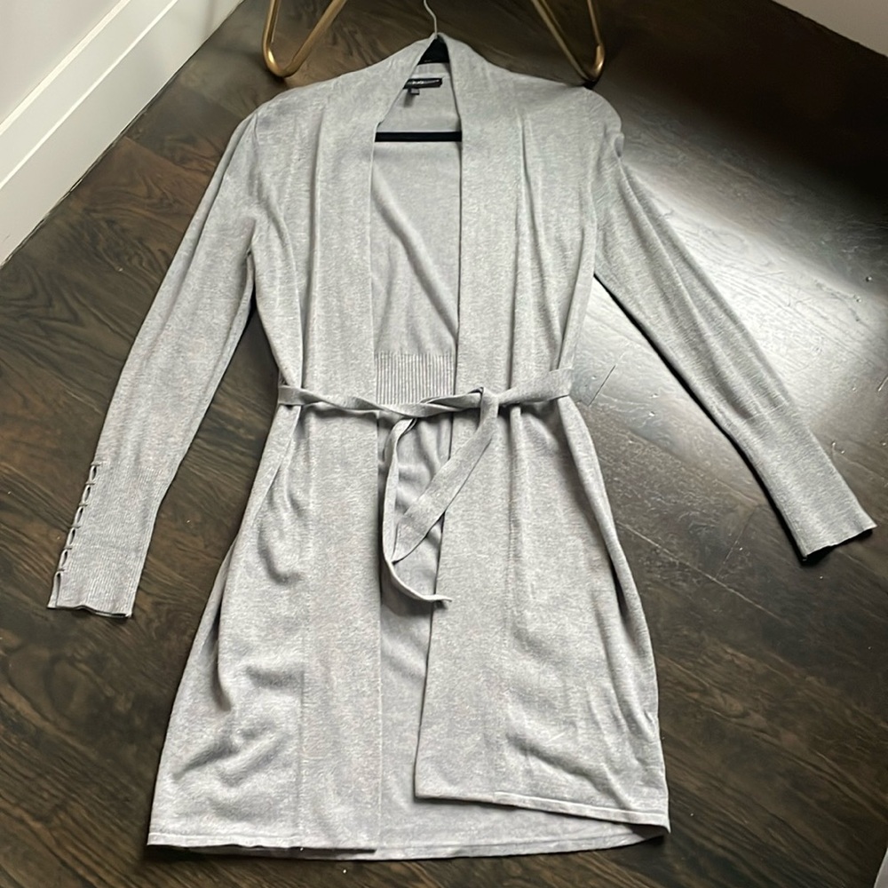 White House Black Market cotton knit cardigan XS